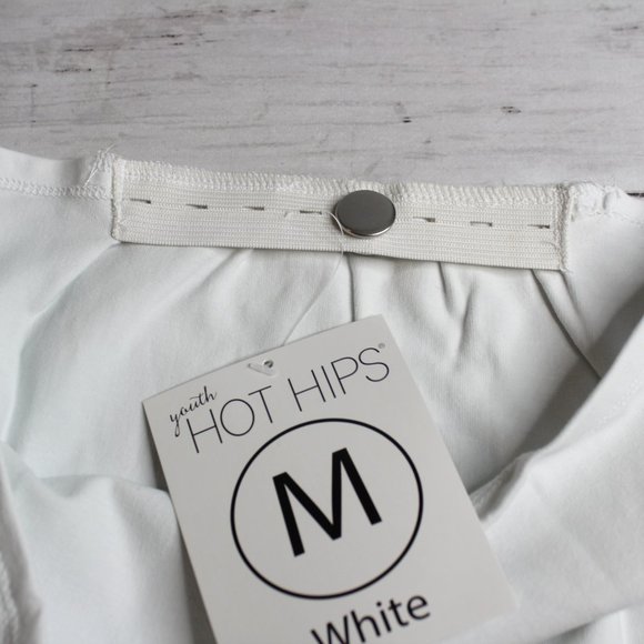 Hot Hips Youth Girl Size M Waist Extender Belly Button Band Pant Expander - Picture 12 of 12